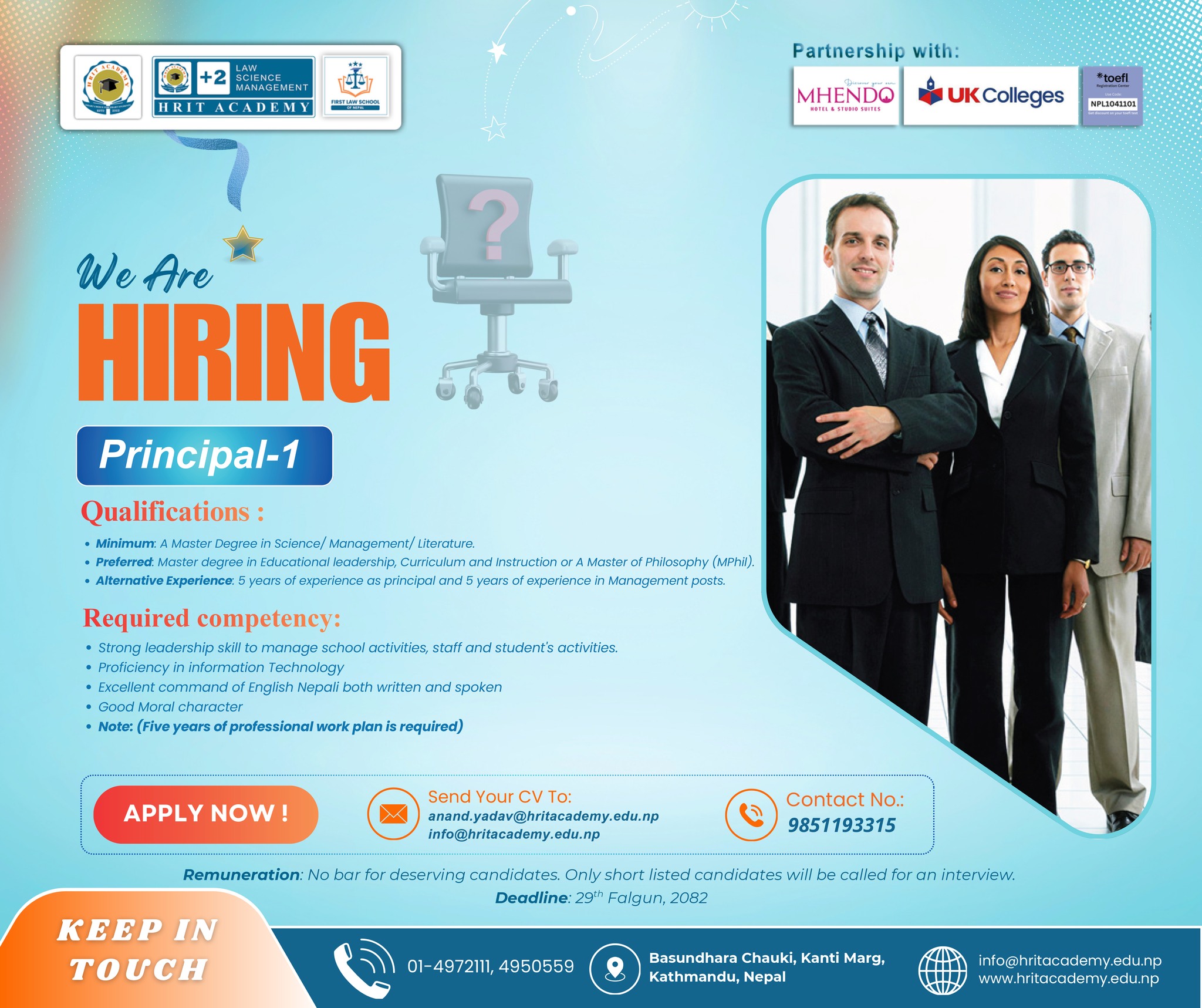 Hiring Principal