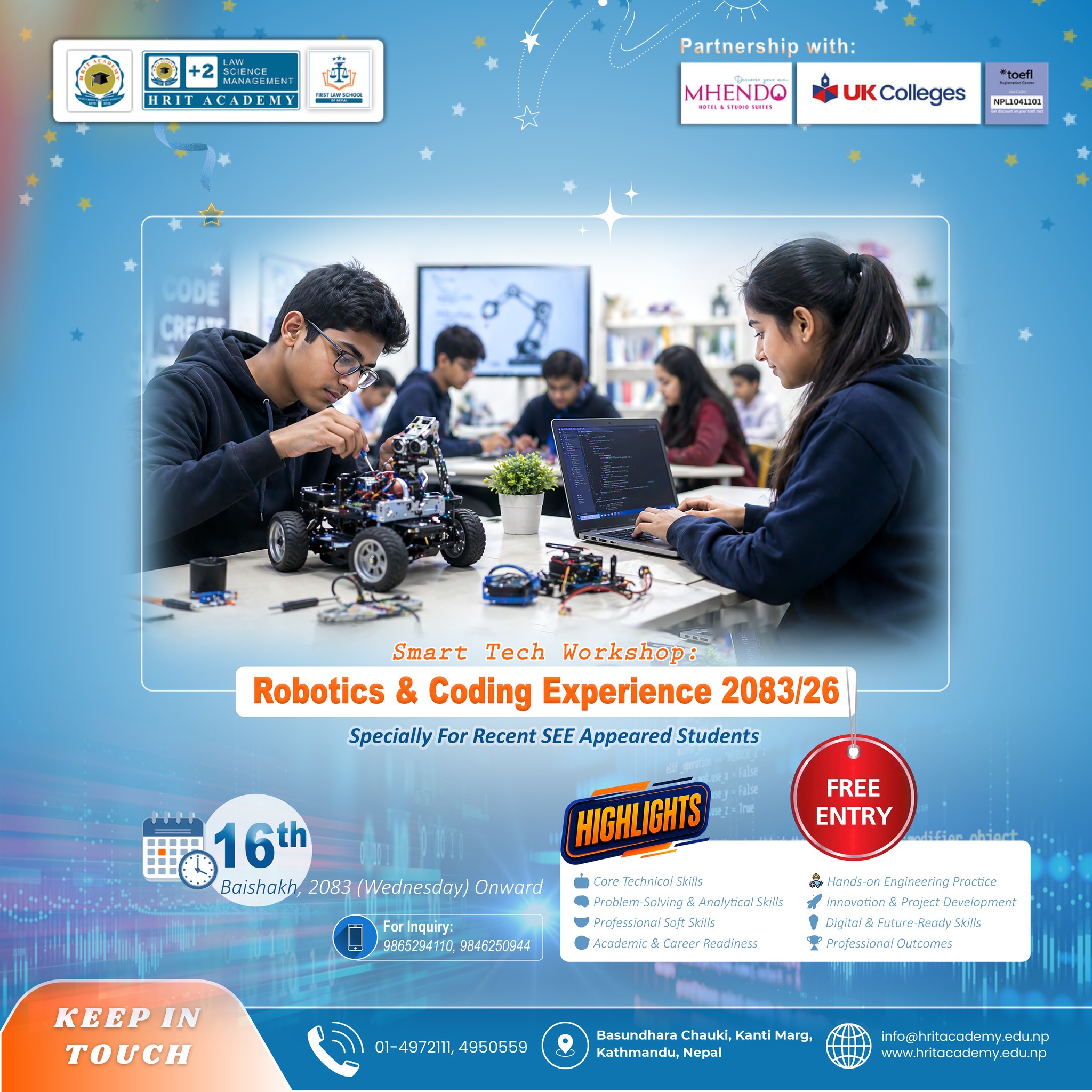 Robotics & Coding Experience 2083/26