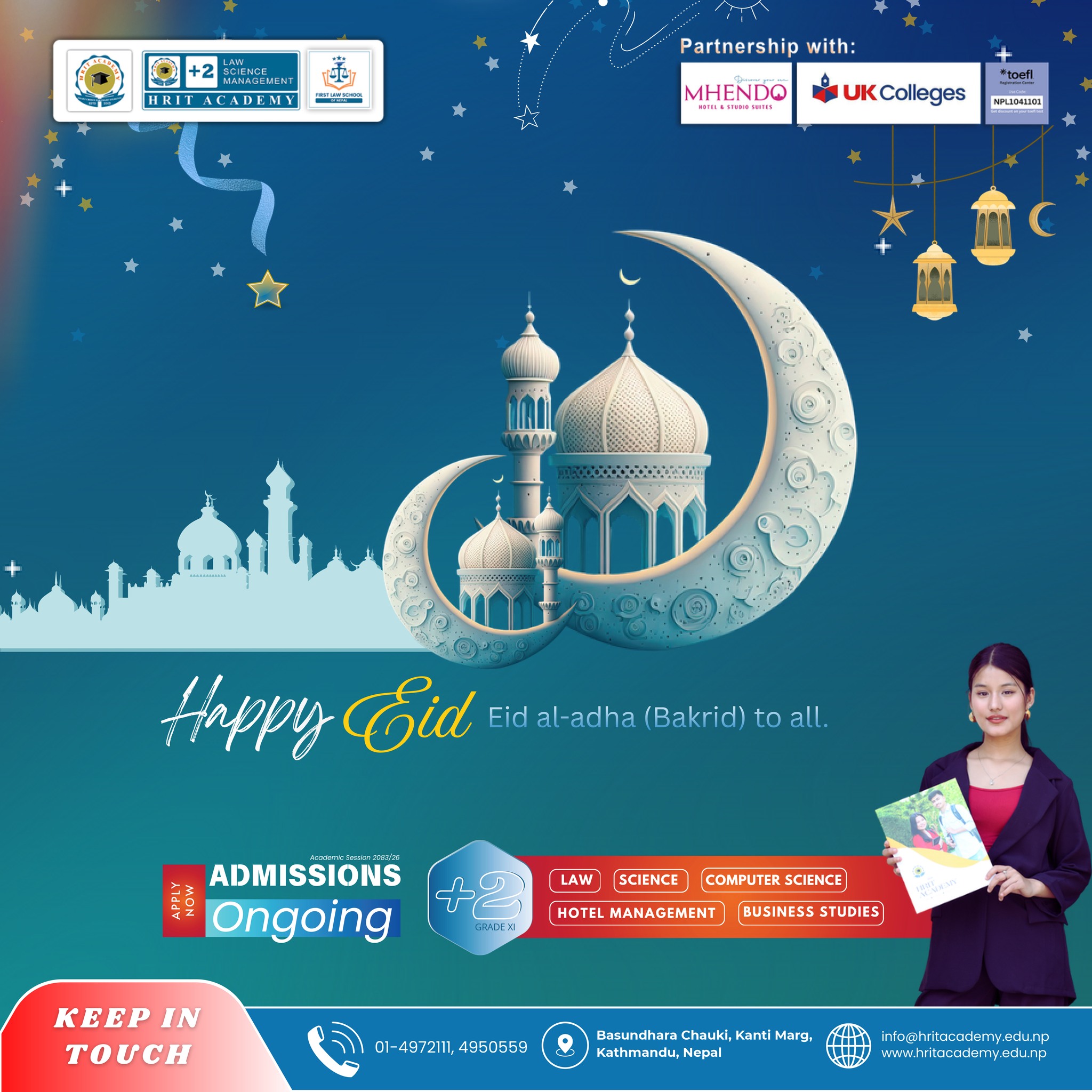 Happy Eid Al-Adha (Bakrid)